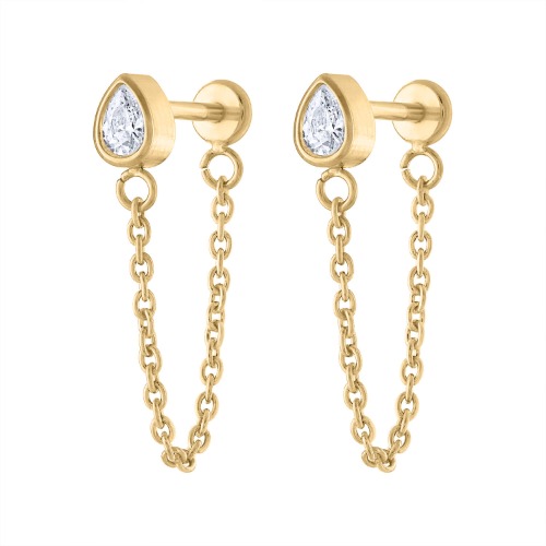 Colette Nap Earrings | Gold
