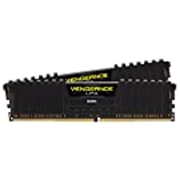 Corsair Vengeance LPX 16GB (2 X 8GB) DDR4 3600 MHz (PC4-28800) C18 1.35V Desktop Memory - Black (CMK16GX4M2D3600C18)
