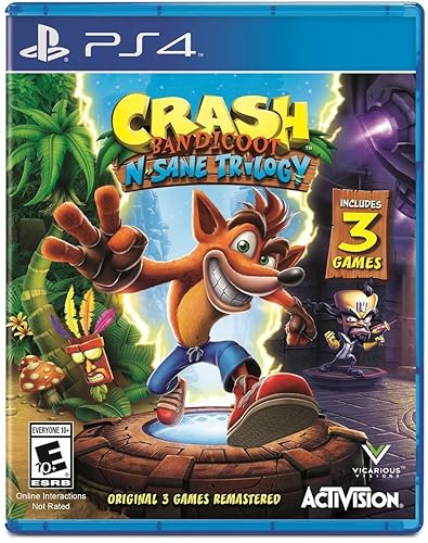 Crash Bandicoot N. Sane Trilogy - PlayStation 4 (English Only) - PS4 Edition