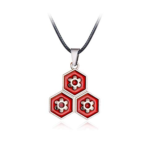 Anime Inuyasha Choker Necklace Sesshoumaru Metal Pendant Bead Necklaces Women Cosplay Stainless Steel Jewelry Chains for men