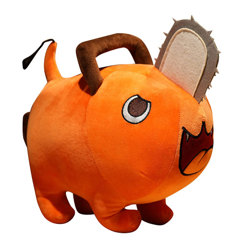 Xinchangda Chainsaw Man Pochita Plush Doll Anime Pochita Stuffed Toys Cosplay Plush Toys Decoration Christmas Birthday Gifts for Teens Girls Boys