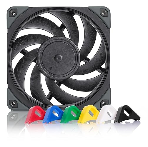 Noctua NF-A12x25 PWM Premium Quiet Fan, 4-Pin (120mm, Black)