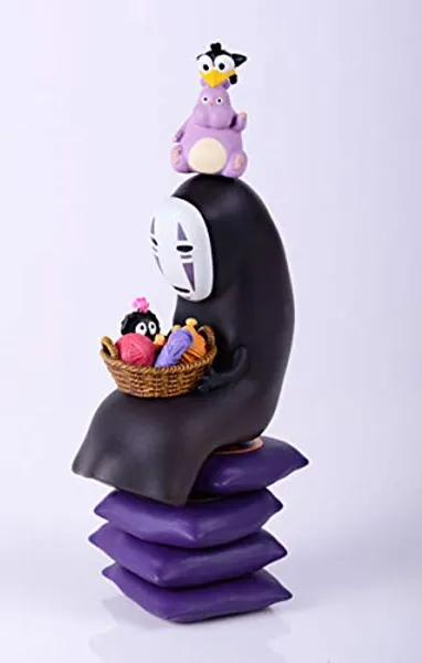 Studio Ghibli via Bluefin Ensky Spirited Away No Face Nosechara Stacking Figure Assortment (NOS-72) - Official Studio Ghibli Merchandise - Spirited Away - No Face