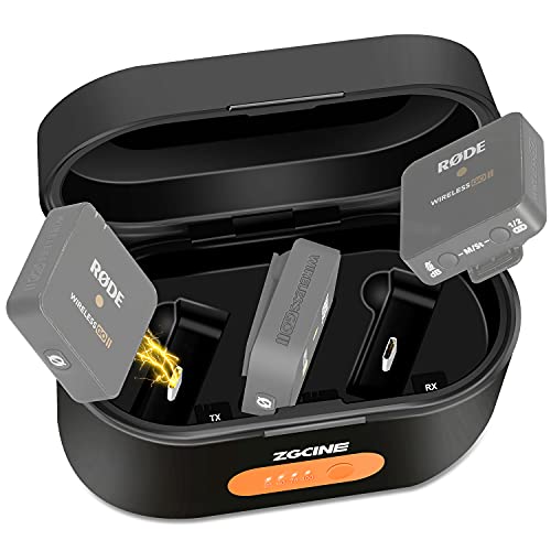 Wireless Charging Case for Rode Microphones Wireless GO 2