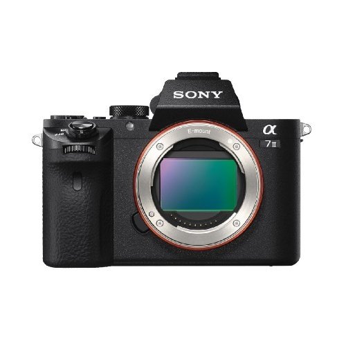 Sony Alpha a7 II Full Frame Mirrorless Digital Camera Body Only - ILCE-7M2/B (Renewed)