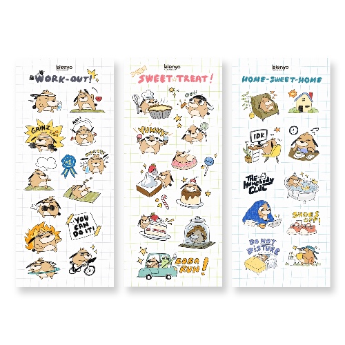 Philip Errands & Tasks Sticker Sheet - Series 2 | All 3 Sticker Sheet V2 Bundle