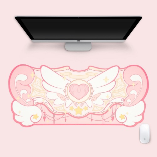 Sakura Heart Gaming Mousepad