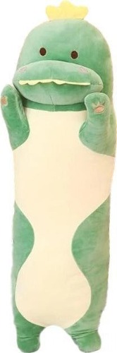 Kawaii Animals Body-Pillow (7 VARIANTS, 3 SIZES) - Dino / 27" / 70 cm