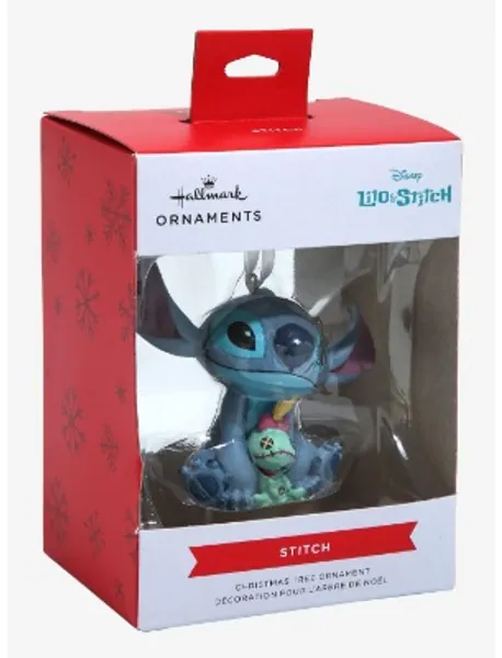 Hallmark Disney Lilo & Stitch Stitch With Scrump Ornament | Hot Topic