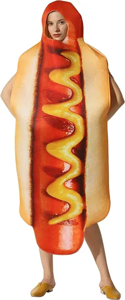 EraSpooky Halloween Hot Dog Costume Footlong - Parent