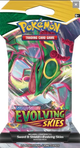 Evolving Skies Sleeved Blister