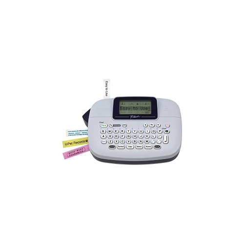 Brother PTM95 Wireless Handy Label Maker with MK231 Genuine P-Touch Tape 12mm - Labeler + Tape