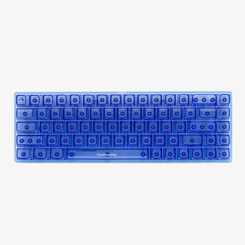 CLEAR SAPPHIRE Basecamp 65 Keyboard (Silent Glacier Switch) | Default Title