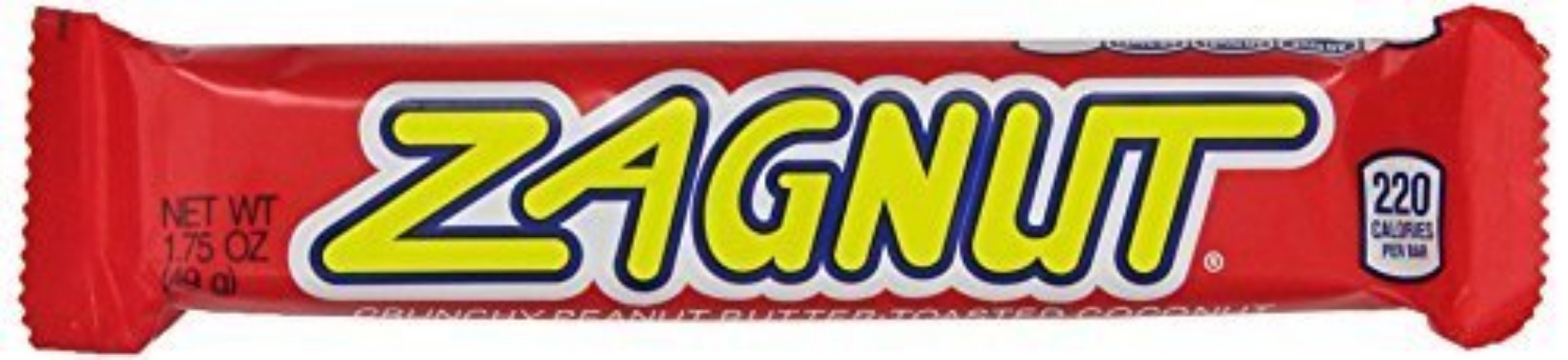 Zagnut candy bars- 18/Box