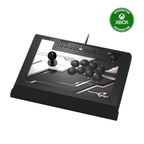 HORI Fighting Stick alpha Designed for Xbox Series X|S - Officially Licensed by Microsoft - Xbox Series X|S