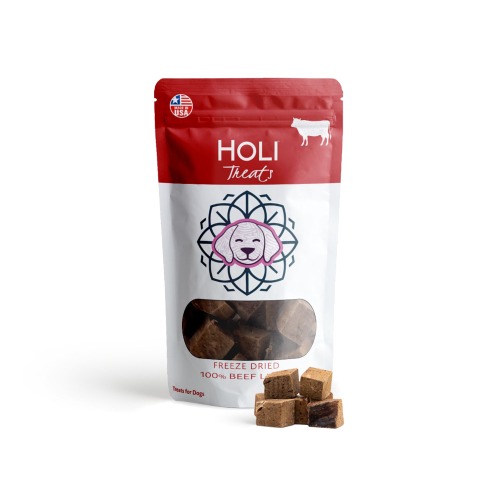 Beef Liver Dog Treats by HOLI - 4 oz