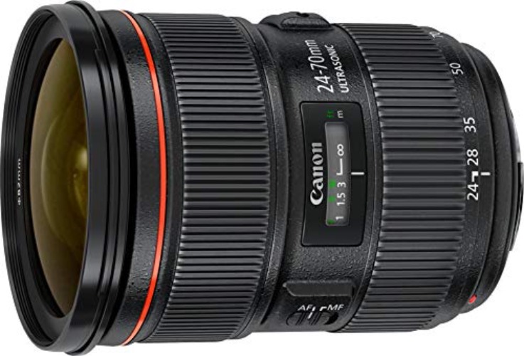 Canon EF 24-70mm F2.8L II USM Standard-Zoom Objektiv (82mm Filtergewinde) schwarz - Single