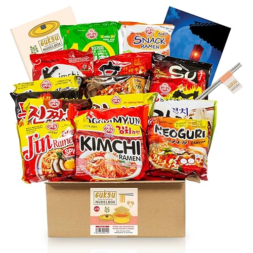 I am hungy :( Guksu-Box Ramen - 16 Korea Buldak Giftbox