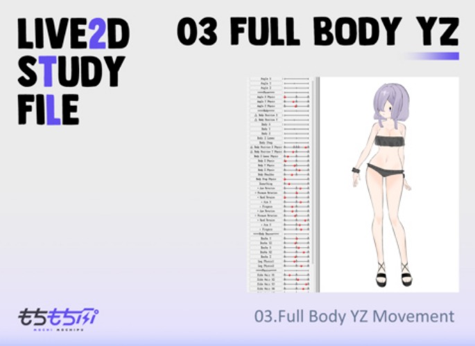 Full Body YZ Movement【Live2D Study File】