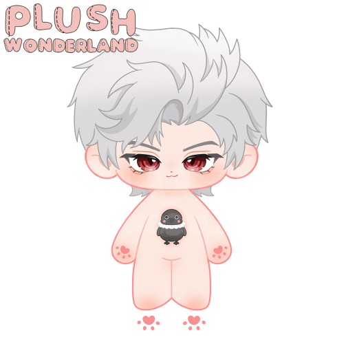 【Plushie Design】PLUSH WONDERLAND Love and Deepspace Sylus Plushie 20CM Doll FANMADE | 20CM Doll With Clothes-Order Processing Time Refer to Description Page