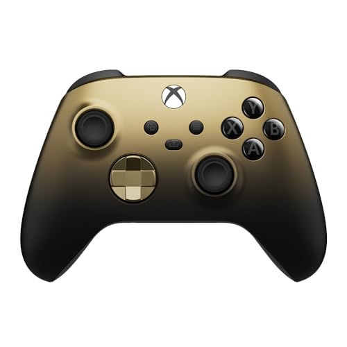 Xbox Special Edition Wireless Gaming Controller – Gold Shadow – Xbox Series X|S, Xbox One, Windows PC, Android, and iOS