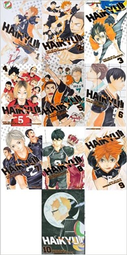 Haikyu!! Furudate Collection 10 books set Haruichi Vol 1-10 by Haruichi Furudate - Paperback