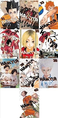 Haikyu!! Furudate Collection 10 books set Haruichi Vol 31-40 by Haruichi Furudate