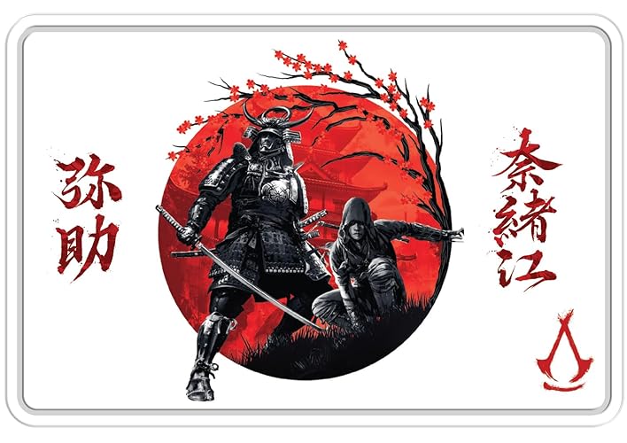 Assassins Creed Shadows Me­tall­schild Blossoms