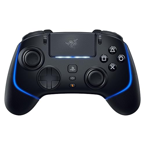 Razer Wolverine V2 Pro - Kabelloser Pro-Gaming-Controller für PS5 und PC (HyperSpeed Wireless, Mecha-Tactile-Aktionstasten, 8-Wege-Microswitch-Steuerkreuz, HyperTrigger) Schwarz - Wolverine V2 Pro | PlayStation - Schwarz
