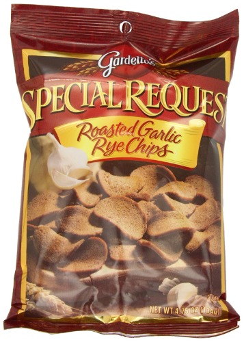 Gardetto's Special Request Roasted Garlic Rye Chips, 4.75 oz - 7 Count