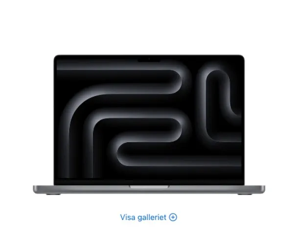 MacBook Pro 14 tum – rymdgrå