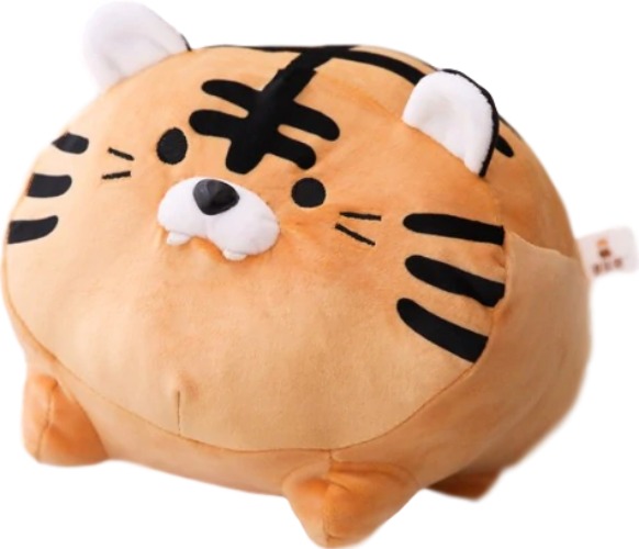 Chonky Safari Animals (3 VARIANTS, 3 SIZES) - Brown Tiger / 14″ / 35 cm