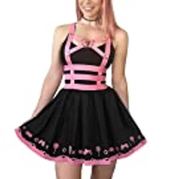 Littleforbig Overall Skirt Romper – Bondage Bunny and Bear Overall Skirt