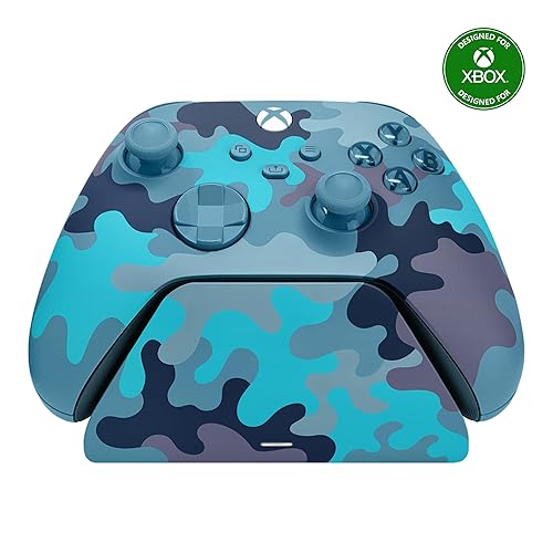 Razer Universal Quick Charging Stand for Xbox Series X|S: Magnetic Secure Charging - Perfectly Matches Xbox Wireless Controllers - USB Powered - Mineral Camo (Controller Sold Separately) - Mineral Camo