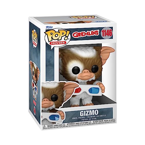 Funko Pop! Movies: Gremlins - Gizmo with 3D Glasses, Multicolor, Horror Theme - Funko