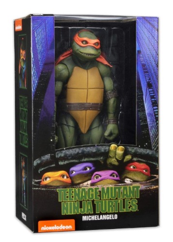 Teenage Mutant Ninja Turtles (1990 Movie) – 1/4 Scale Figure – Michelangelo [NIP]