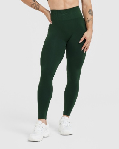 Effortless Seamless Leggings | Evergreen | S - Short
