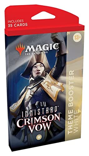 Magic TCG Magic: The Gathering Crimson Vow Theme Booster - White
