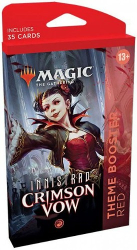 Magic TCG The Gathering Crimson Vow Theme Booster - Red
