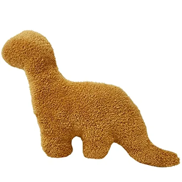 Brontosaurus-Dino Chicken Nugget Plush, Cute Brontosaurus Chicken Nuggets Plush Pillow for Birthday Dinosaur Party Decoration (Brontosaurus) - Brontosaurus