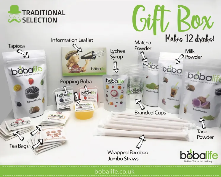 Bobalife Bubble Tea Kit - Traditional Selection