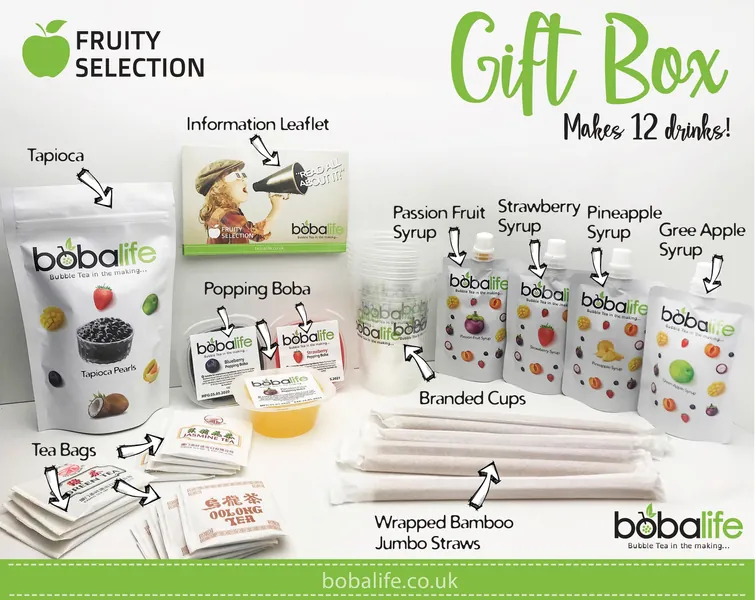Bobalife Bubble Tea Kit - Fruit Selection