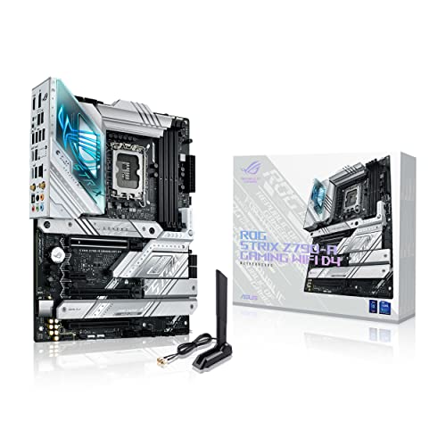 ASUS ROG Strix Z790-A Gaming WiFi D4 LGA1700(Intel®13th&12th Gen) ATX Gaming Motherboard(16+1 Power Stages,DDR4,4xM.2 Slots, PCIe® 5.0,WiFi 6E,USB 3.2 Gen 2x2 Type-C® with PD 3.0 up to 30W)