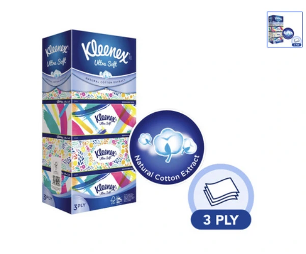 Kleenex Facial Tissue (5 in a pack)
