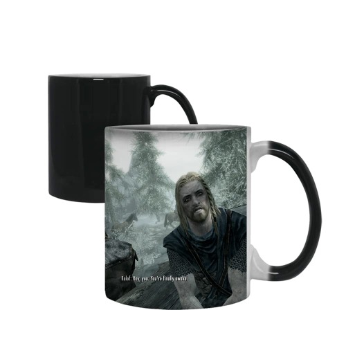 Hey You're finally awake Mug! 
