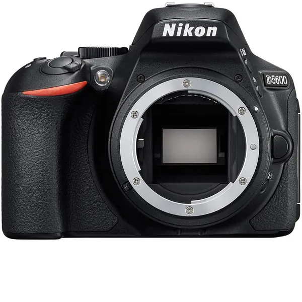 Nikon D5600 24 MP DX-Format Full HD 1080p Digital SLR Camera Body 1575B - Black (Renewed) - 