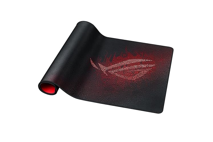 ASUS ROG Sheath Extended Gaming Mouse Pad - Ultra-Smooth Surface for Pixel-Precise Mouse Control | Durable Anti-Fray Stitching | Non-Slip Rubber Base | Light & Portable - Sheath