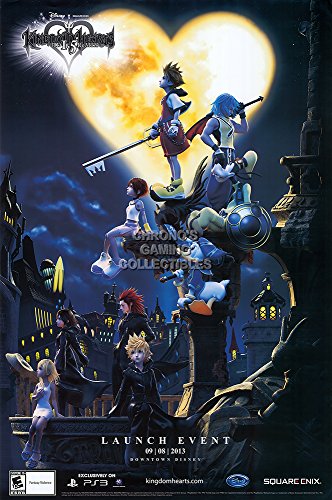 PrimePoster - Kingdom Heart Original Promotional Art Poster Glossy Finish Made in USA- YEXT677 (24" x 36" (61cm x 91.5cm)) - 24 in x 36 in (61 cm x 91.5 cm)