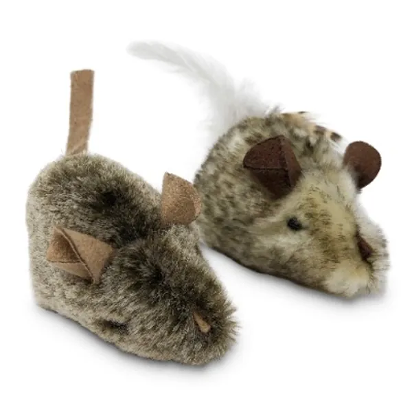 Our Pets Cat Toy Mouse Play-N-Squeak Cat Toys for Indoor Cats [Interactive Cat Toy, Catnip Toy, Catnip Toys for Cats, Real Mouse Sound] Kitty and Kitten Toys w/ Cat Nip for Enrichment