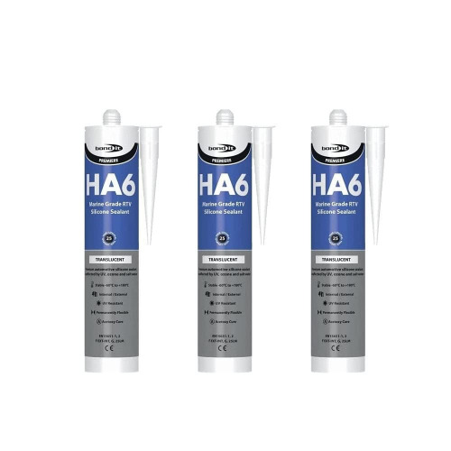 3X Bond it Clear HA6 RTV Silicone Sealant Marine Aquarium Safe Water Fish Tank